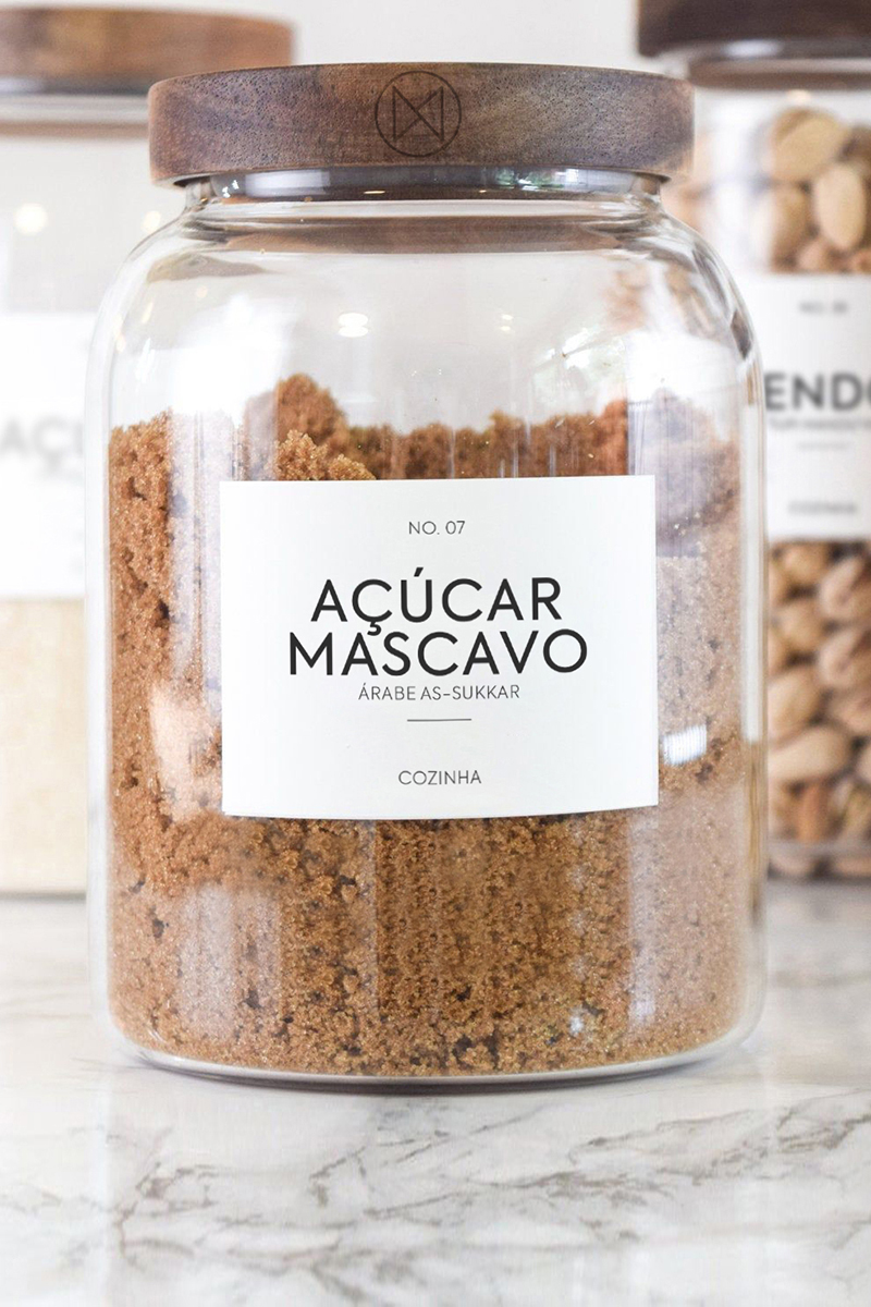 Etiqueta para Mantimento em Adesivo Premium - Rótulo Minimalista para Organizar Potes de Cozinha - etiquetas rotulos adesivos novo doma decor store cozinha 05 - Doma Decor Store